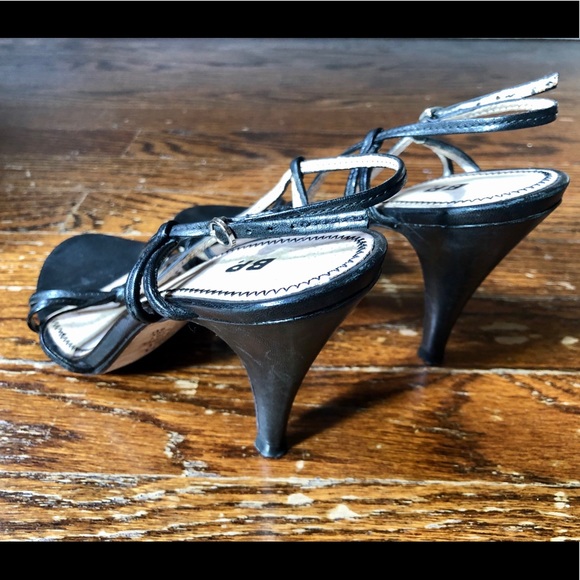 Strappy Black High Heels - Picture 2 of 3